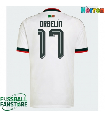 Mexiko Orbelin Pineda #17 Replik Auswärtstrikot WM 2026 Kurzarm